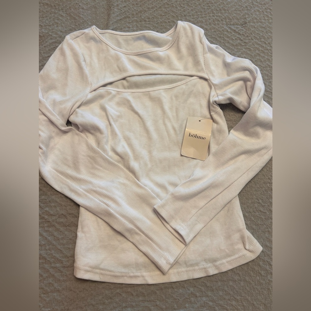 Bohme long sleeve peek shirt